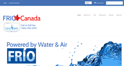 Desktop Screenshot of frio.ca