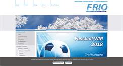 Desktop Screenshot of frio.de